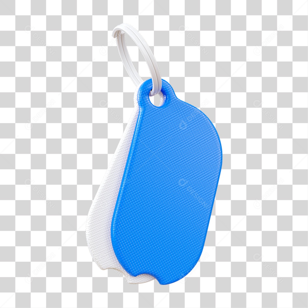 Chaveiro Duplo Porcentagem PNG Transparente