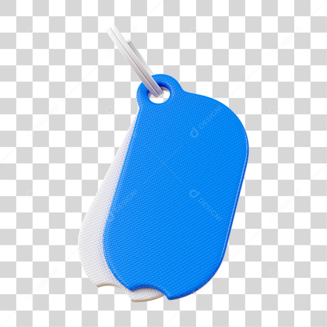 Chaveiro Duplo Porcentagem PNG Transparente