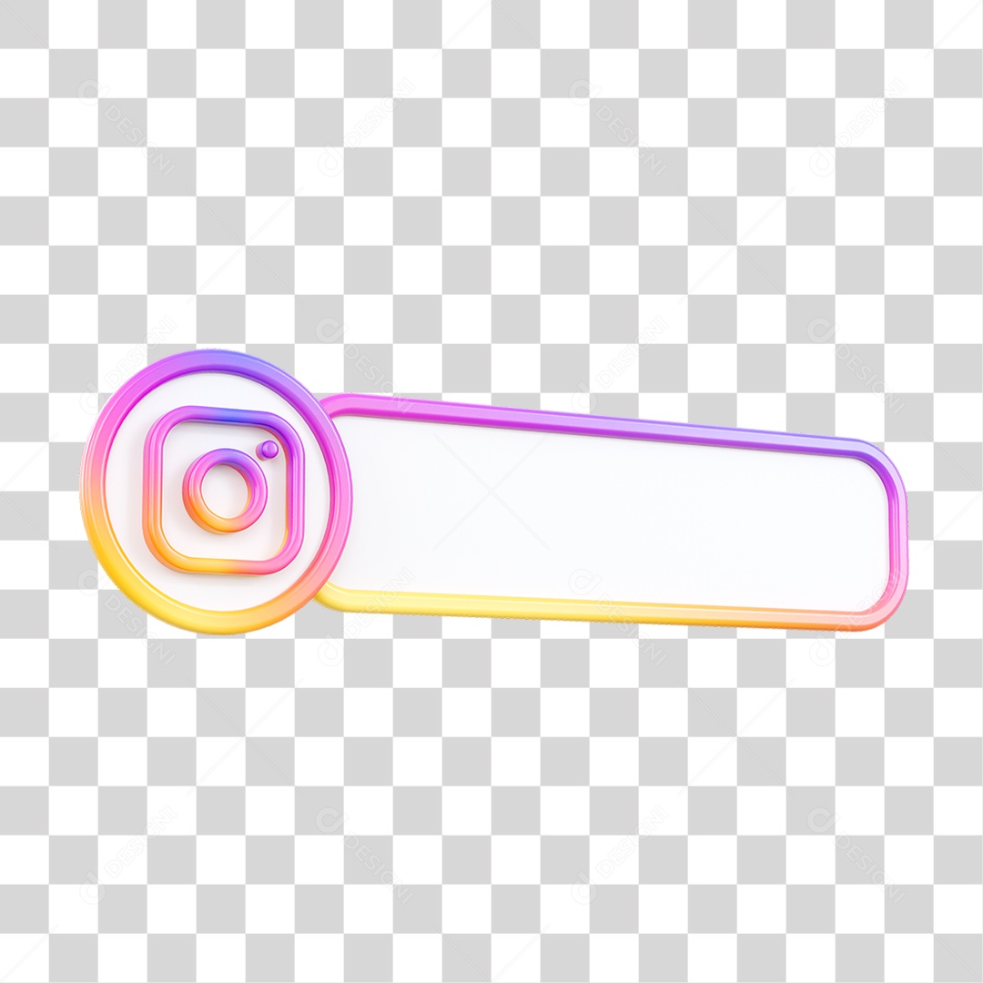 Barra de Pesquisa Instagram PNG Transparente