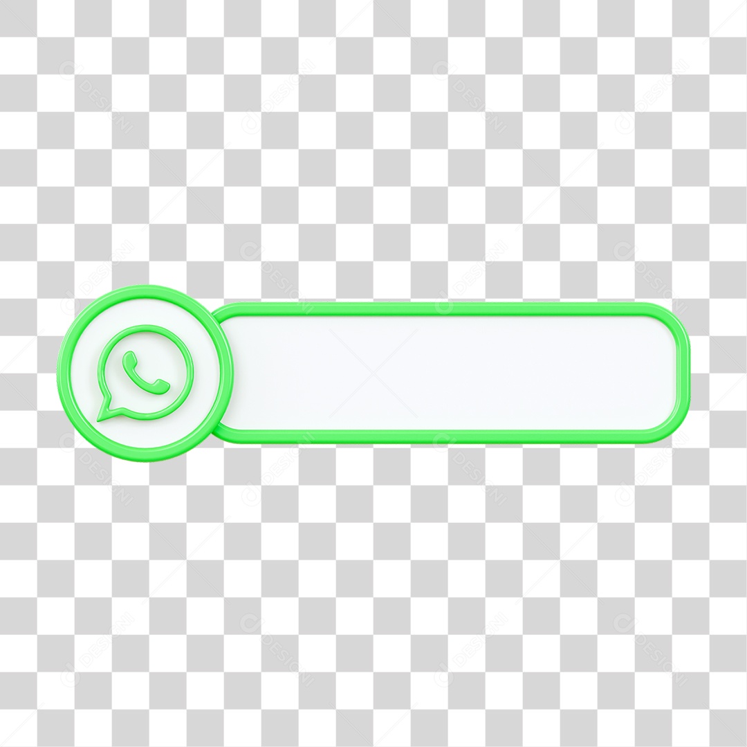 Barra de Pesquisa WhatsApp PNG Transparente