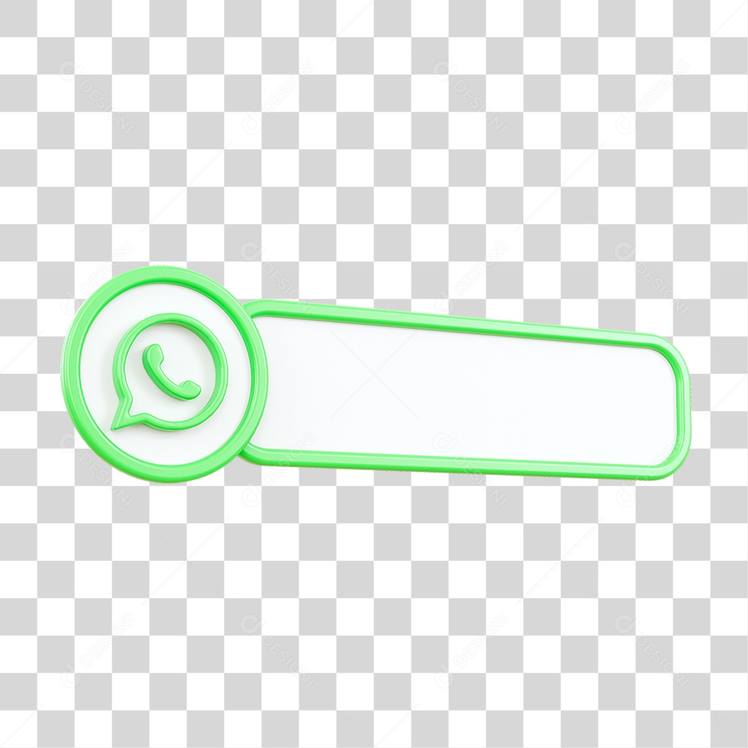 Barra de Pesquisa WhatsApp PNG Transparente