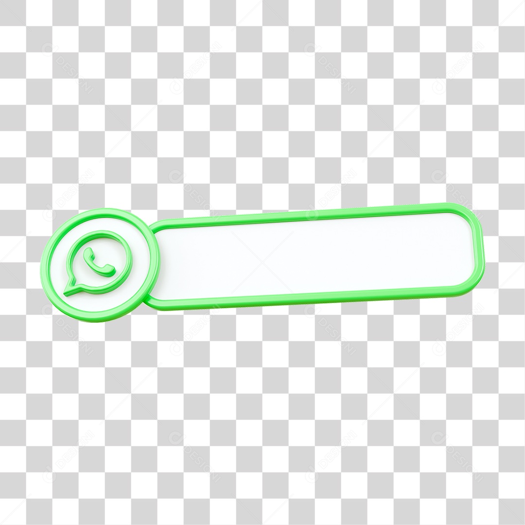 Barra de Pesquisa WhatsApp PNG Transparente