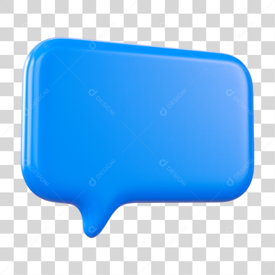 Chat Balão PNG Transparente