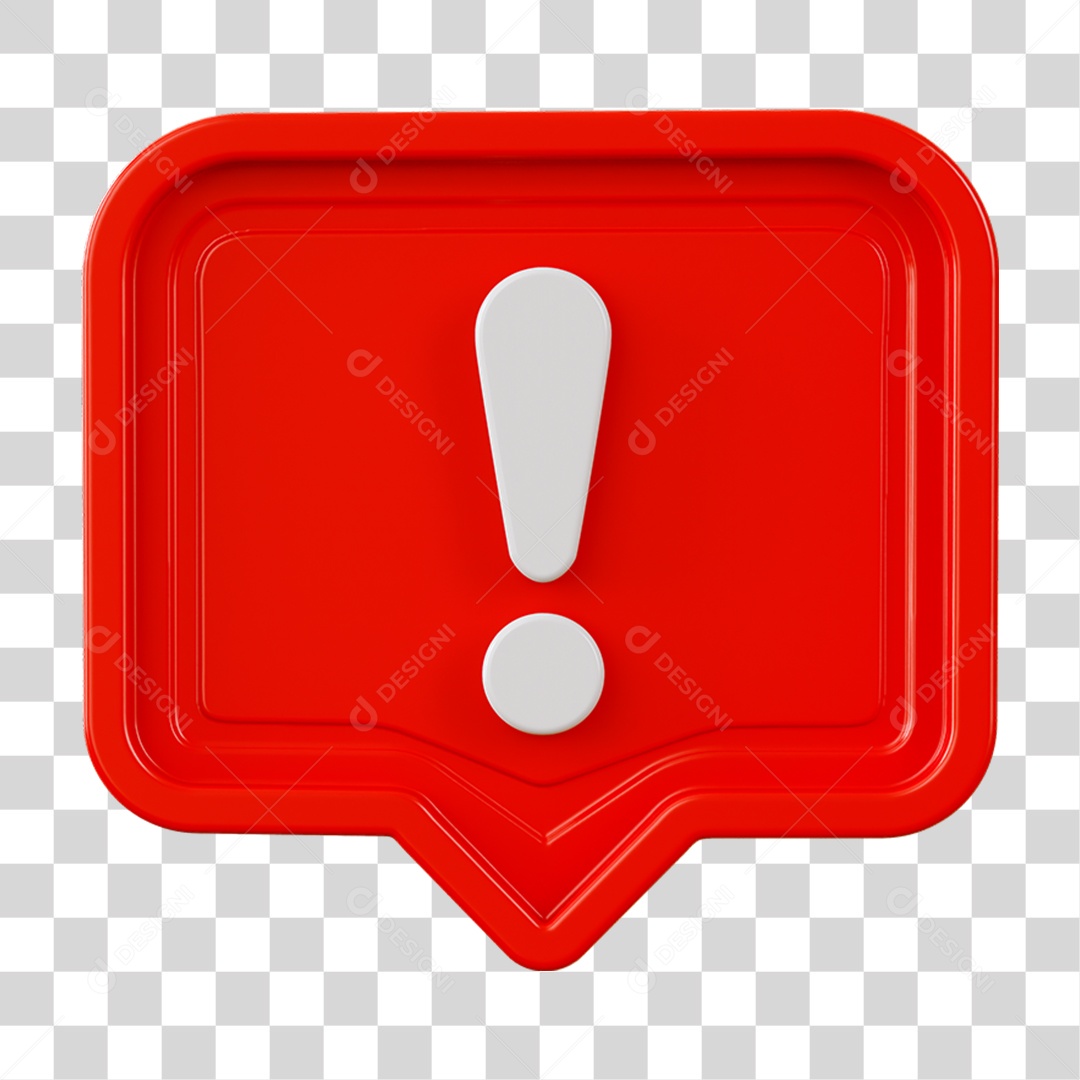 Chat Balão Detalhe Exclamação Caixa de Texto PNG Transparente