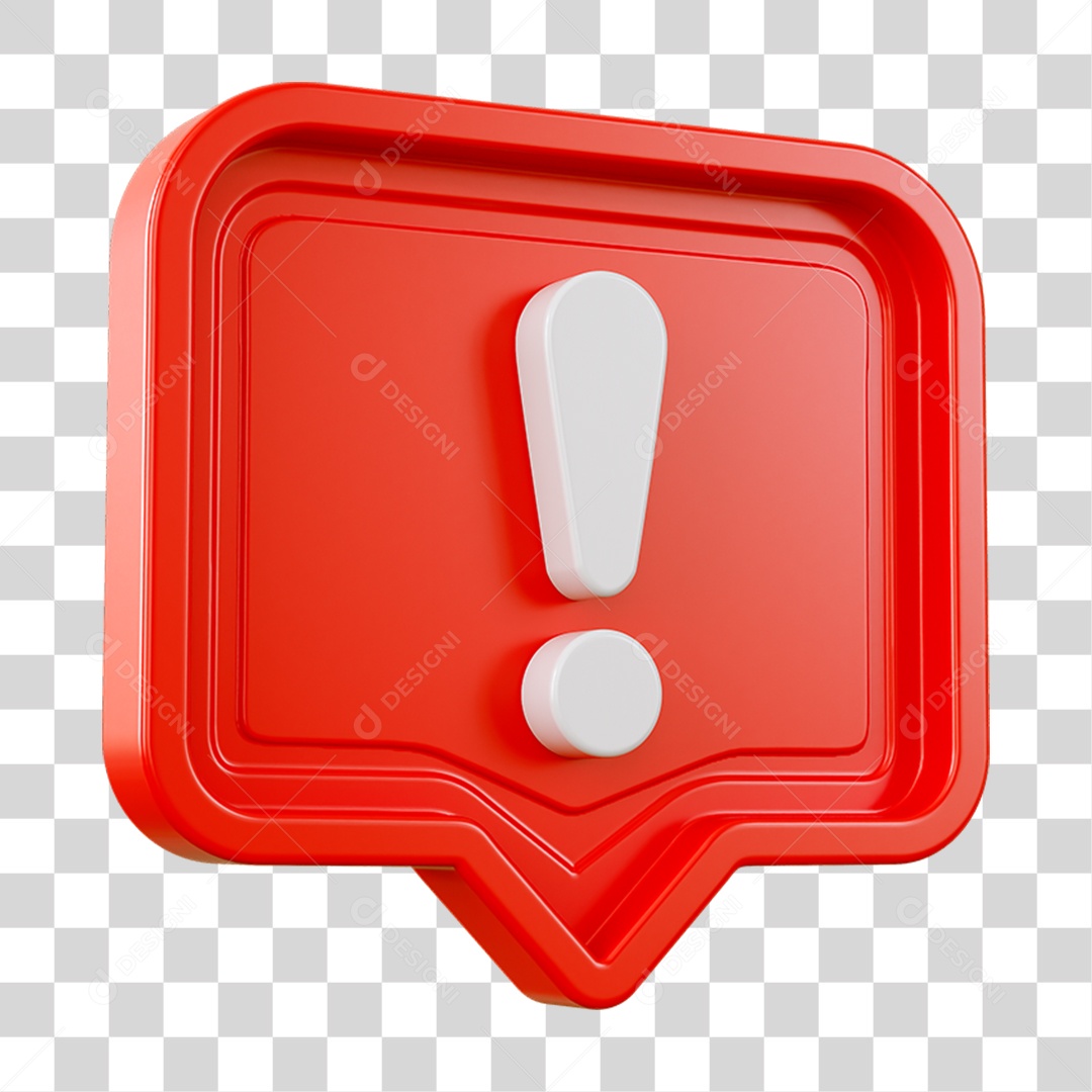 Chat Balão Detalhe Exclamação Caixa de Texto PNG Transparente