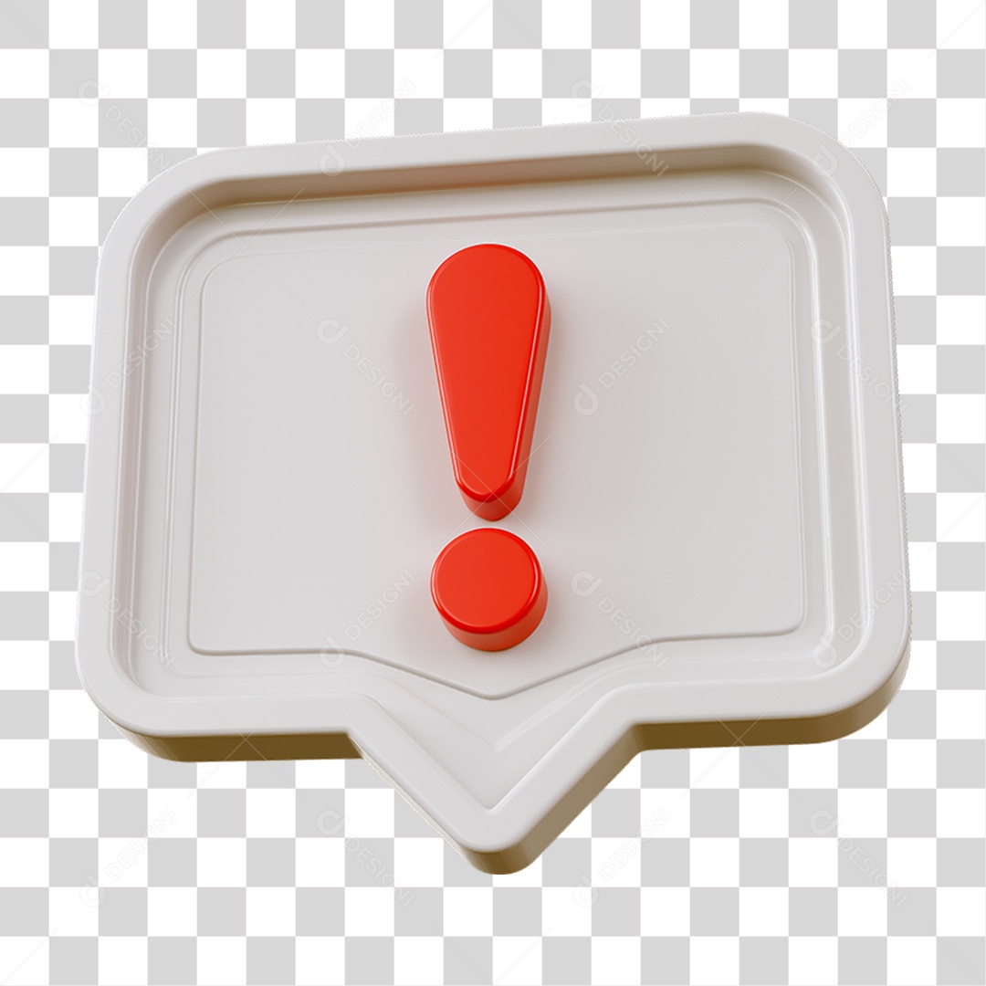 Chat Balão Detalhe Exclamação Caixa de Texto PNG Transparente