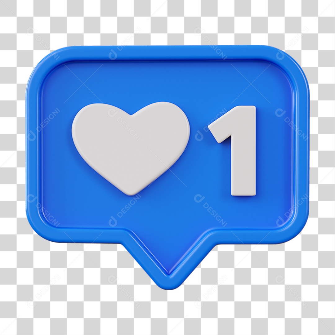 Placa Coração Número Caixa de Mensagem PNG Transparente