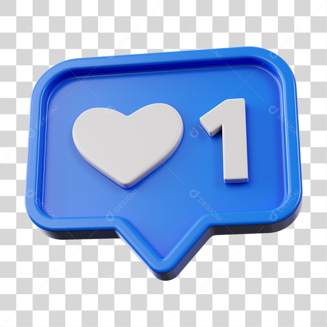 Placa Coração Número Caixa de Mensagem PNG Transparente