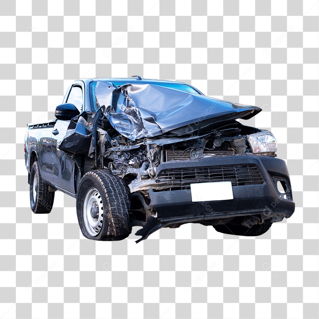 Carros Batidos Funilaria PNG Transparente