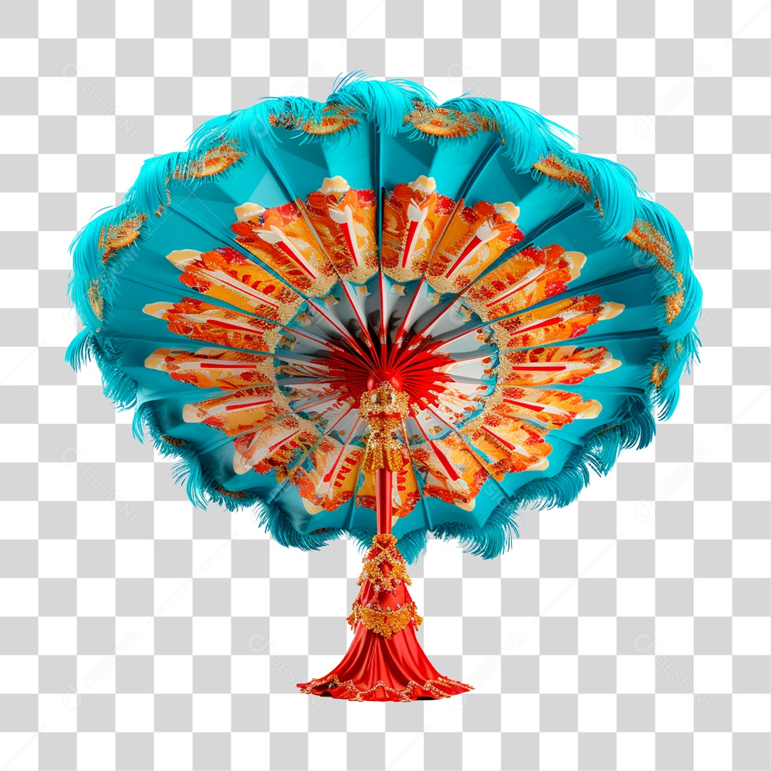 Para Sol de Carnaval Colorido PNG Transparente