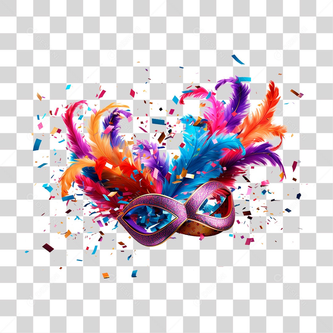 Máscara de Carnaval Fantasias PNG Transparente