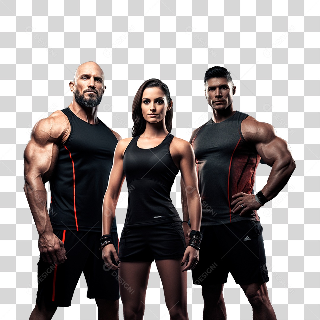 Pessoas Malhação Treino PNG Transparente