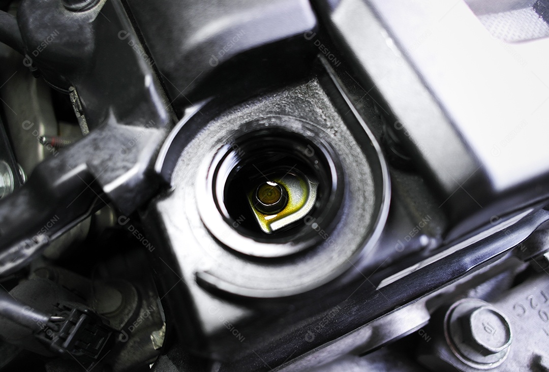 Abertura de enchimento de óleo do motor