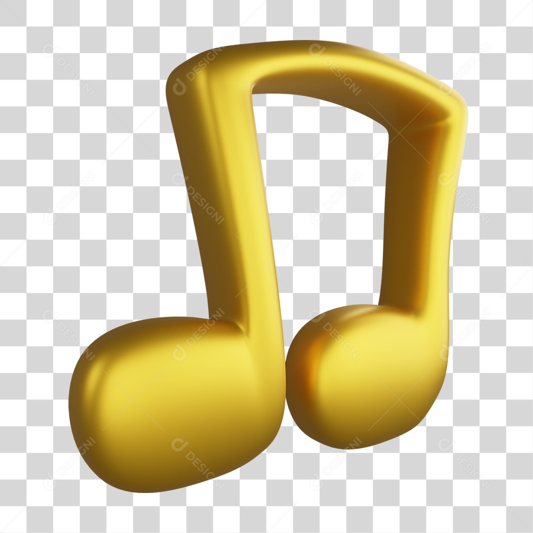 Notas Musicais PNG Transparente