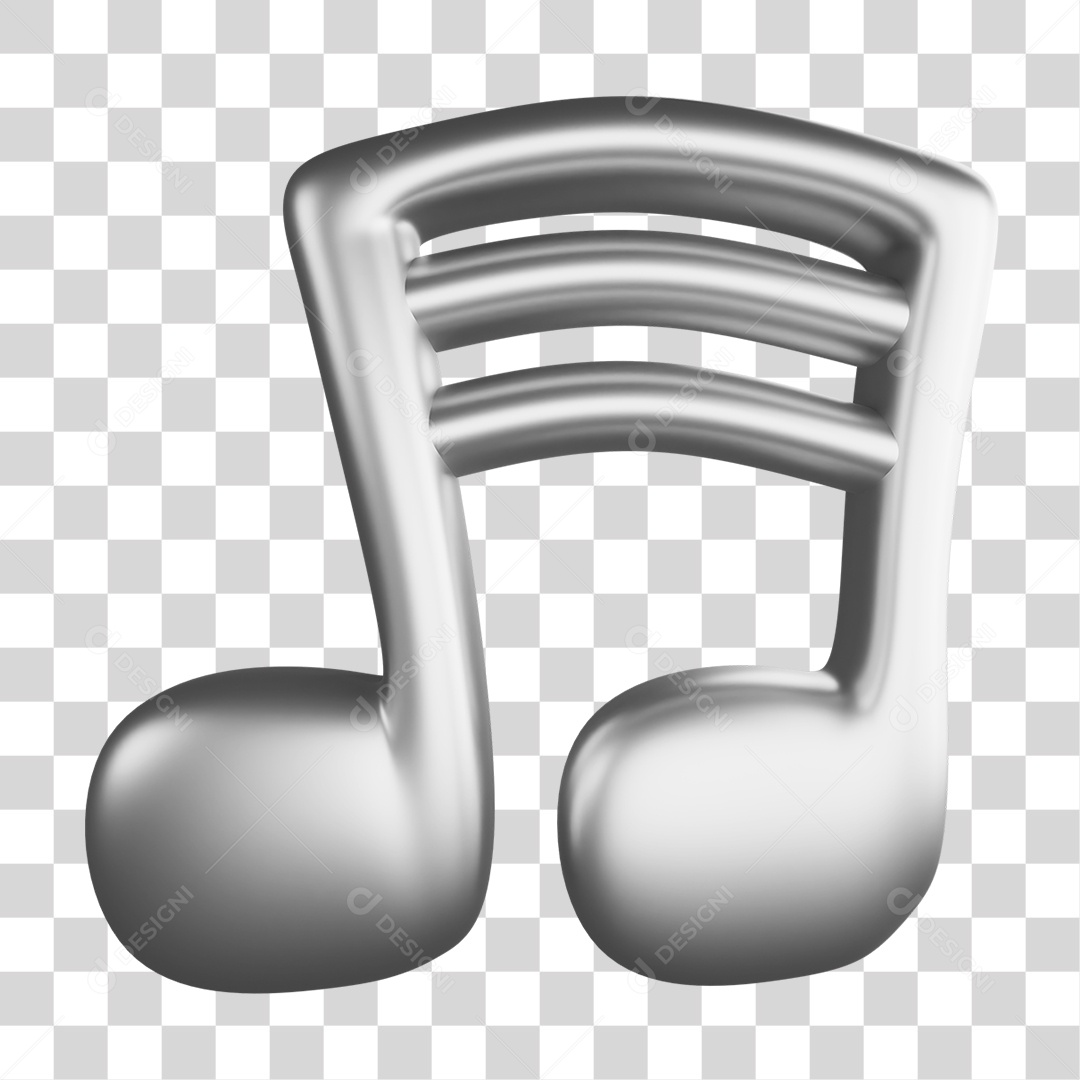 Notas Musicais PNG Transparente