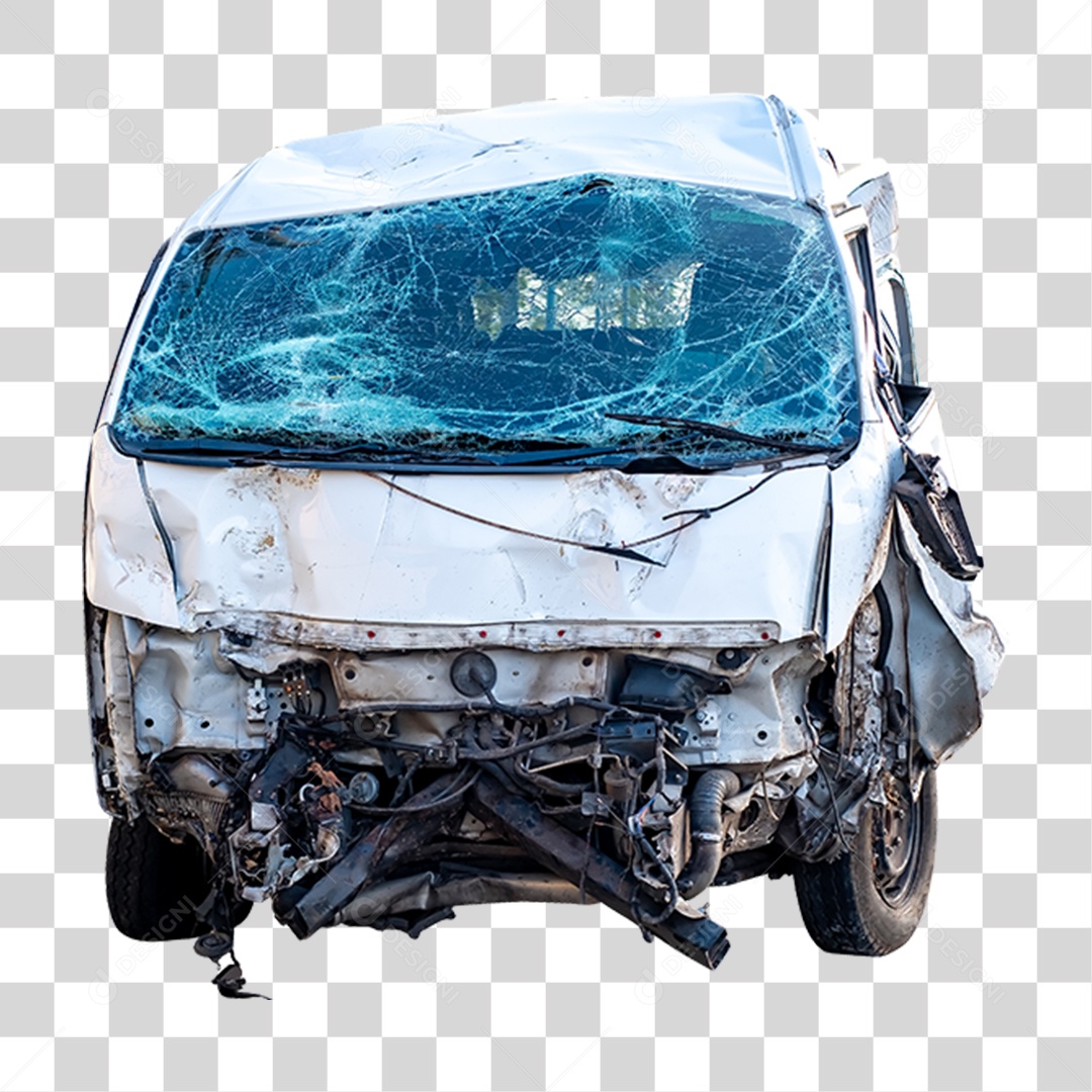 Carros Batidos Funilaria PNG Transparente