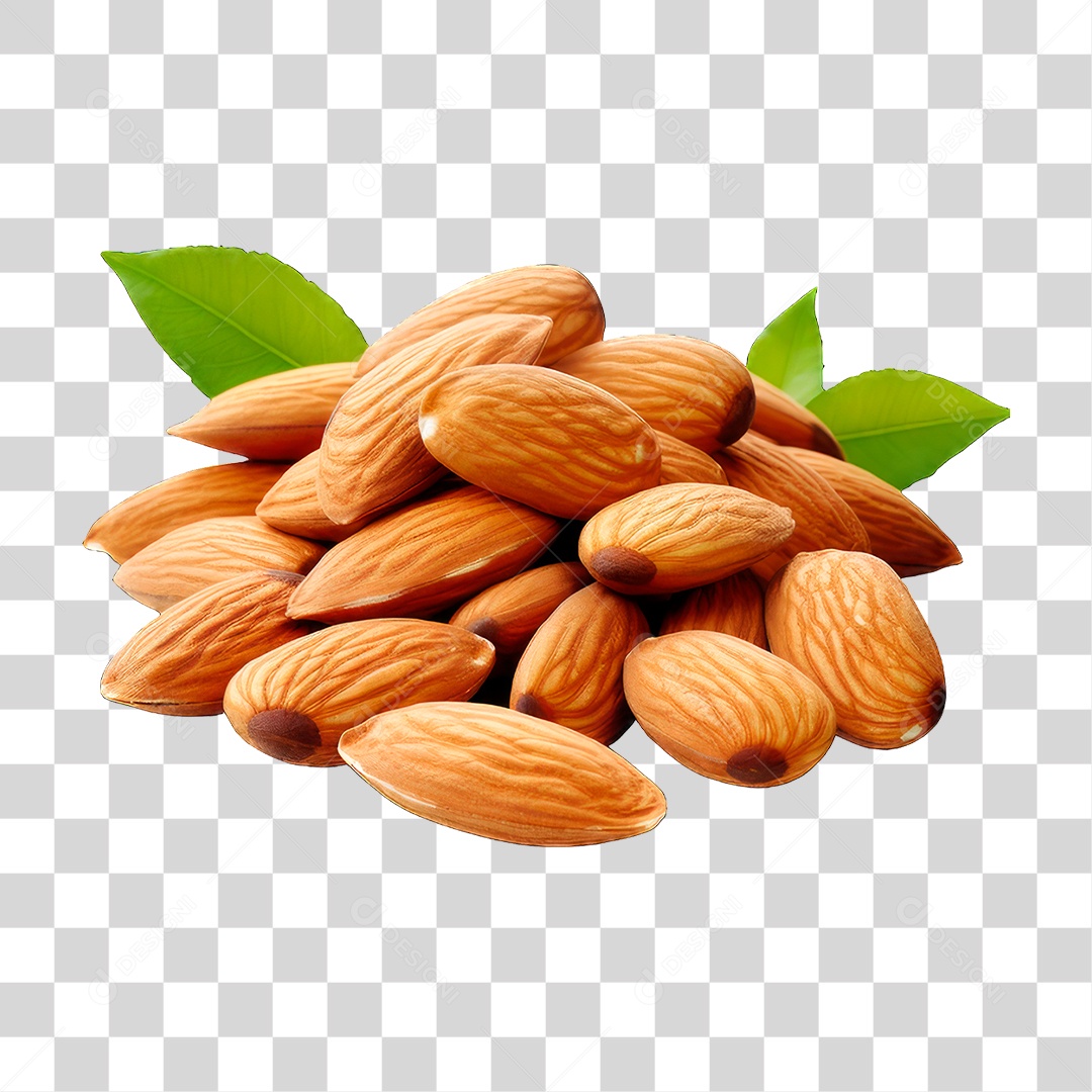 Amêndoas PNG Transparente
