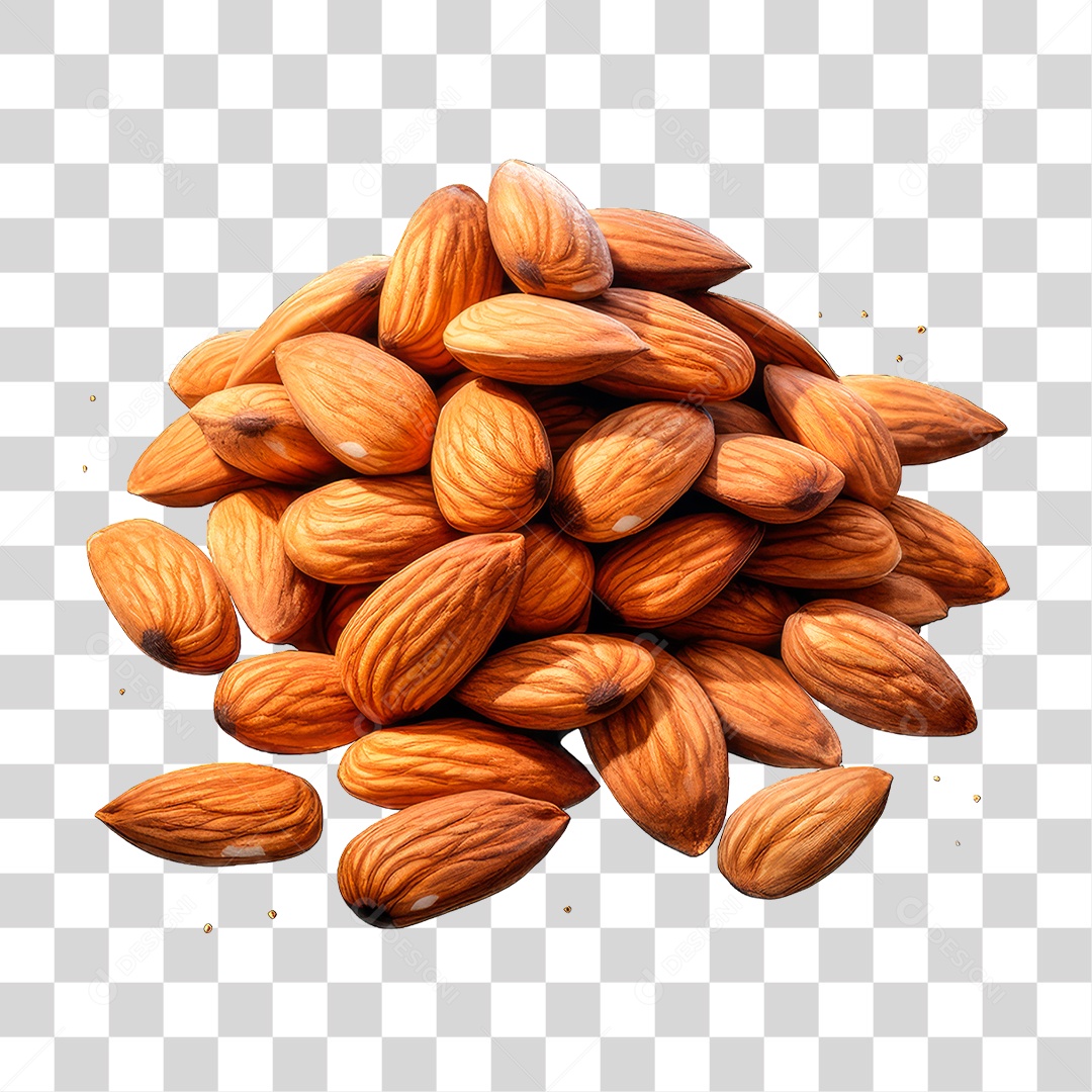 Amêndoas PNG Transparente