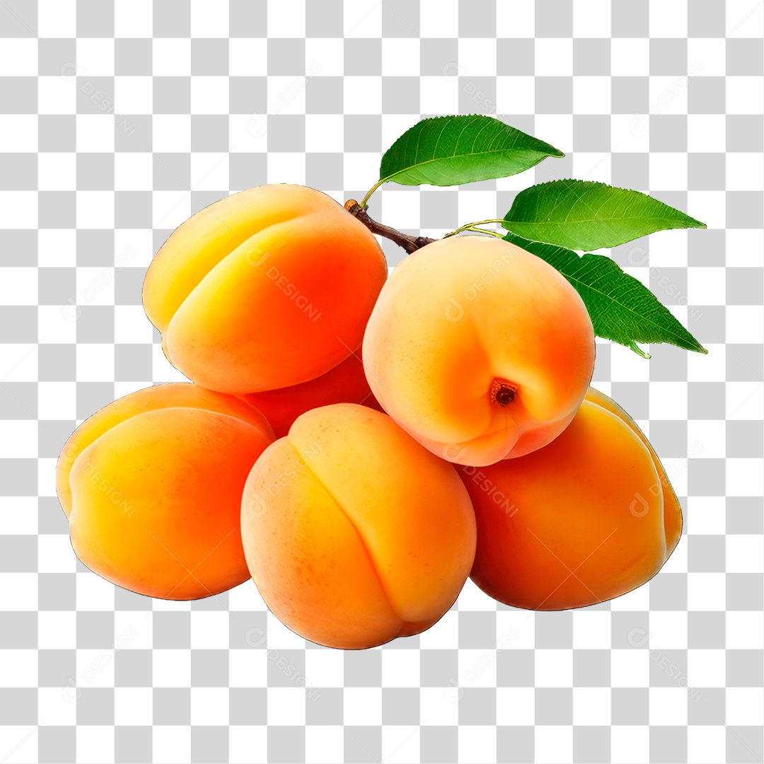 Pêssegos Fruta PNG Transparente