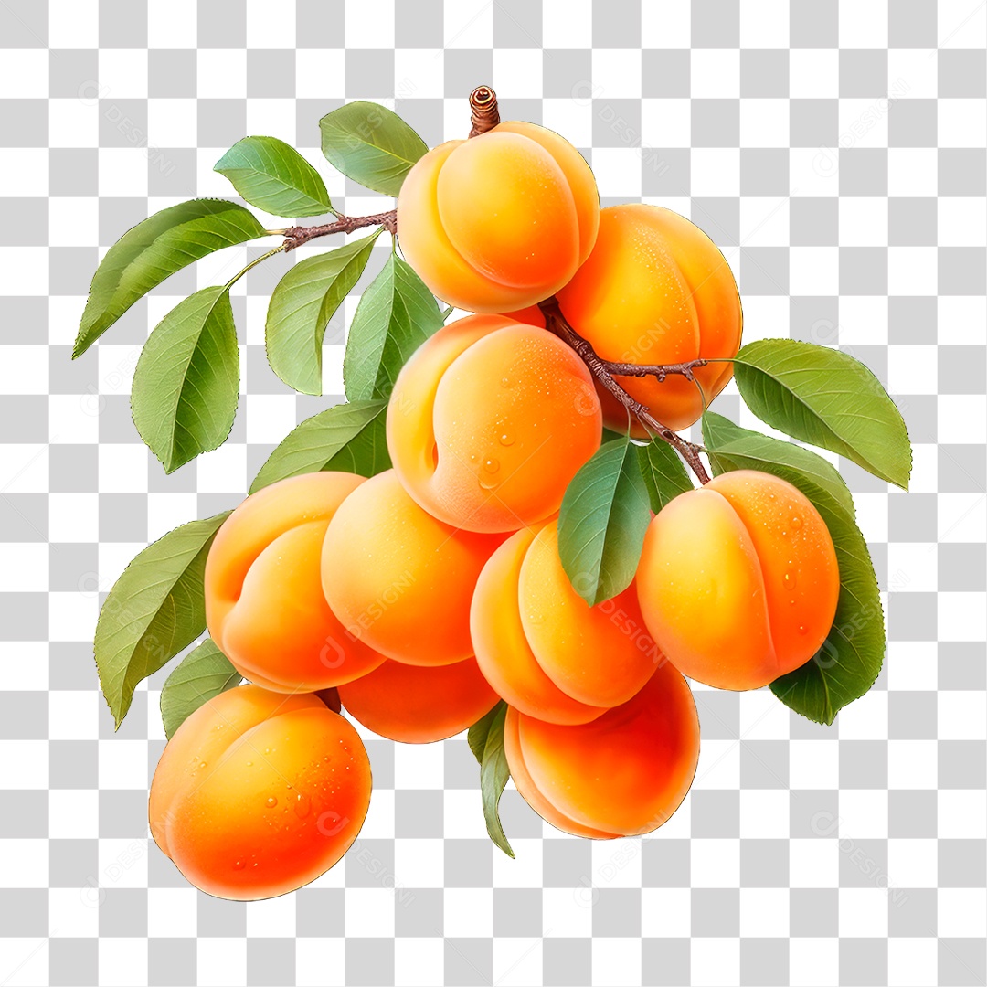 Pêssegos Fruta PNG Transparente