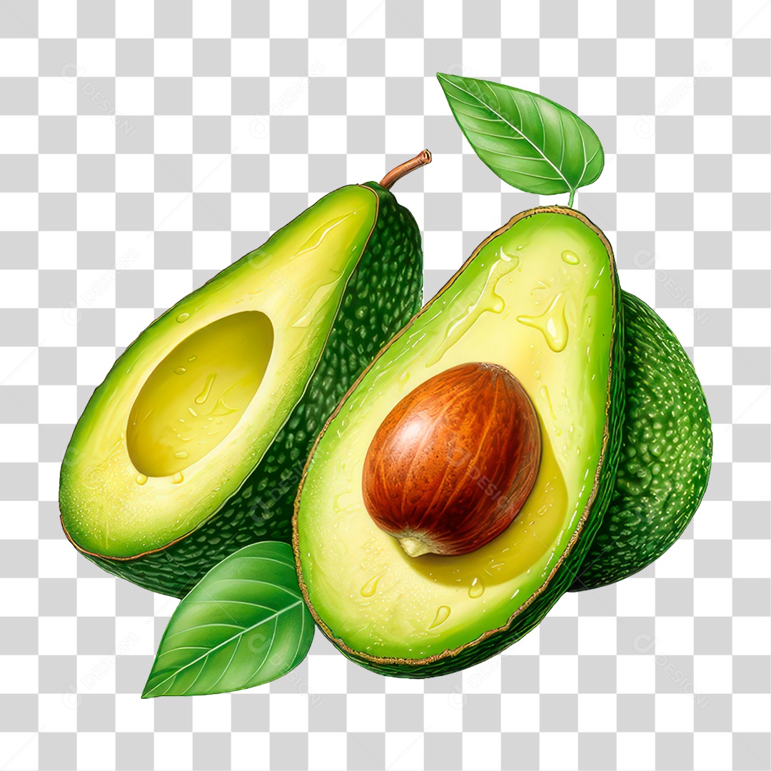 Abacates Fruta PNG Transparente