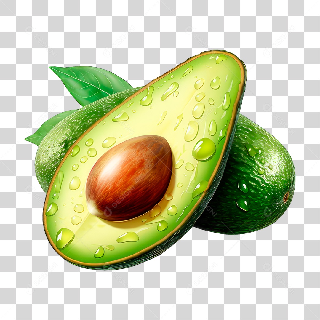 Abacates Fruta PNG Transparente