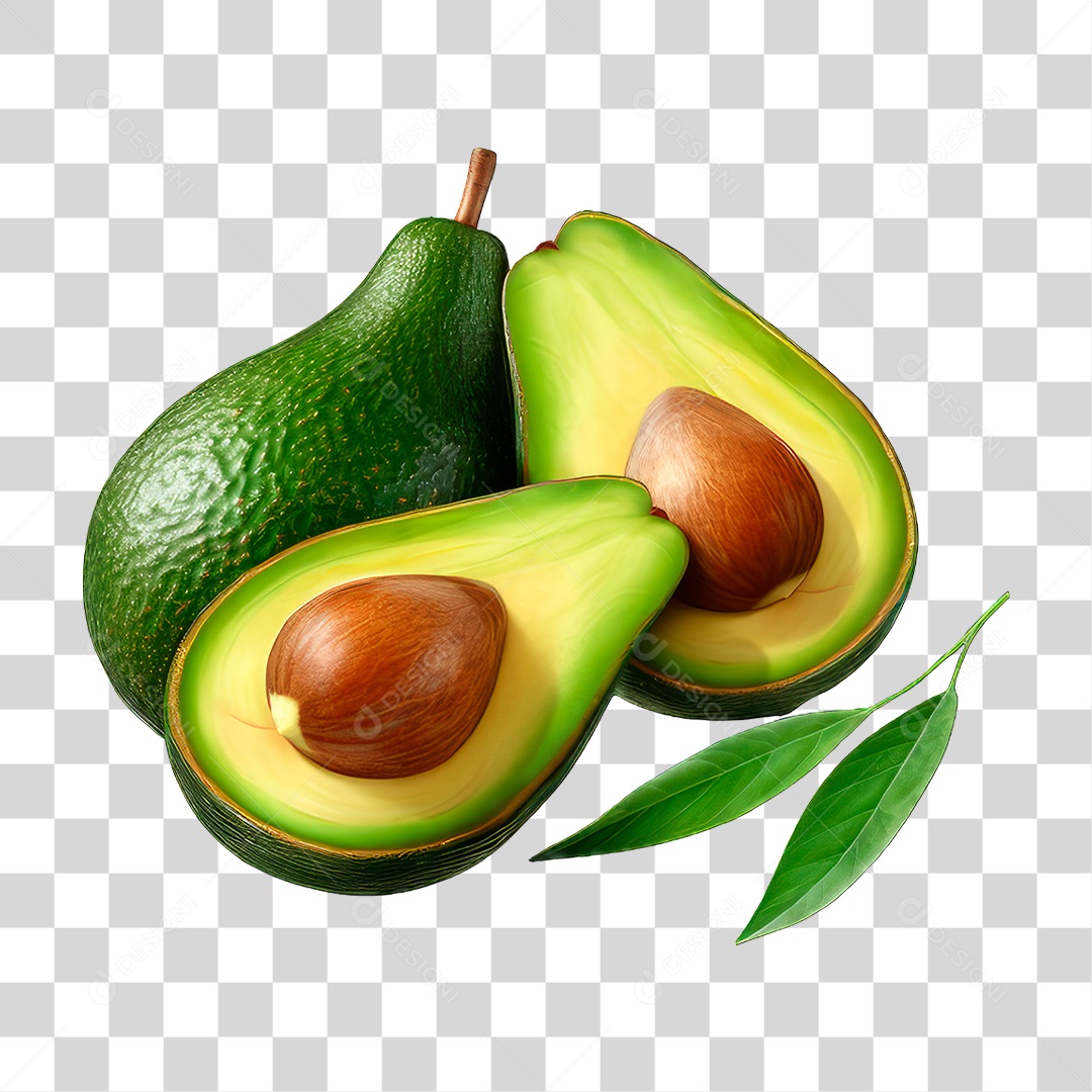 Abacates Fruta PNG Transparente