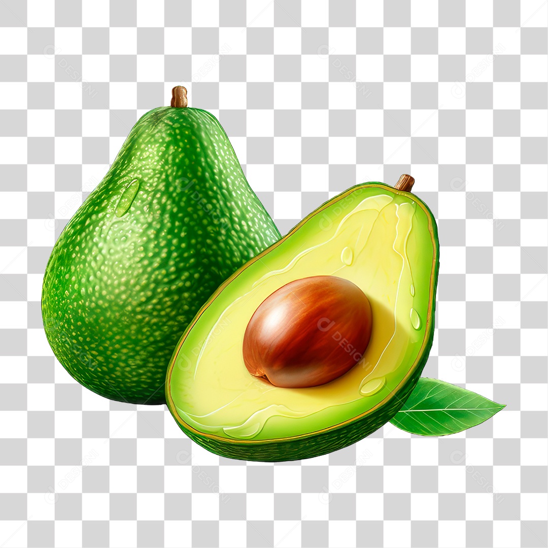 Abacates Fruta PNG Transparente