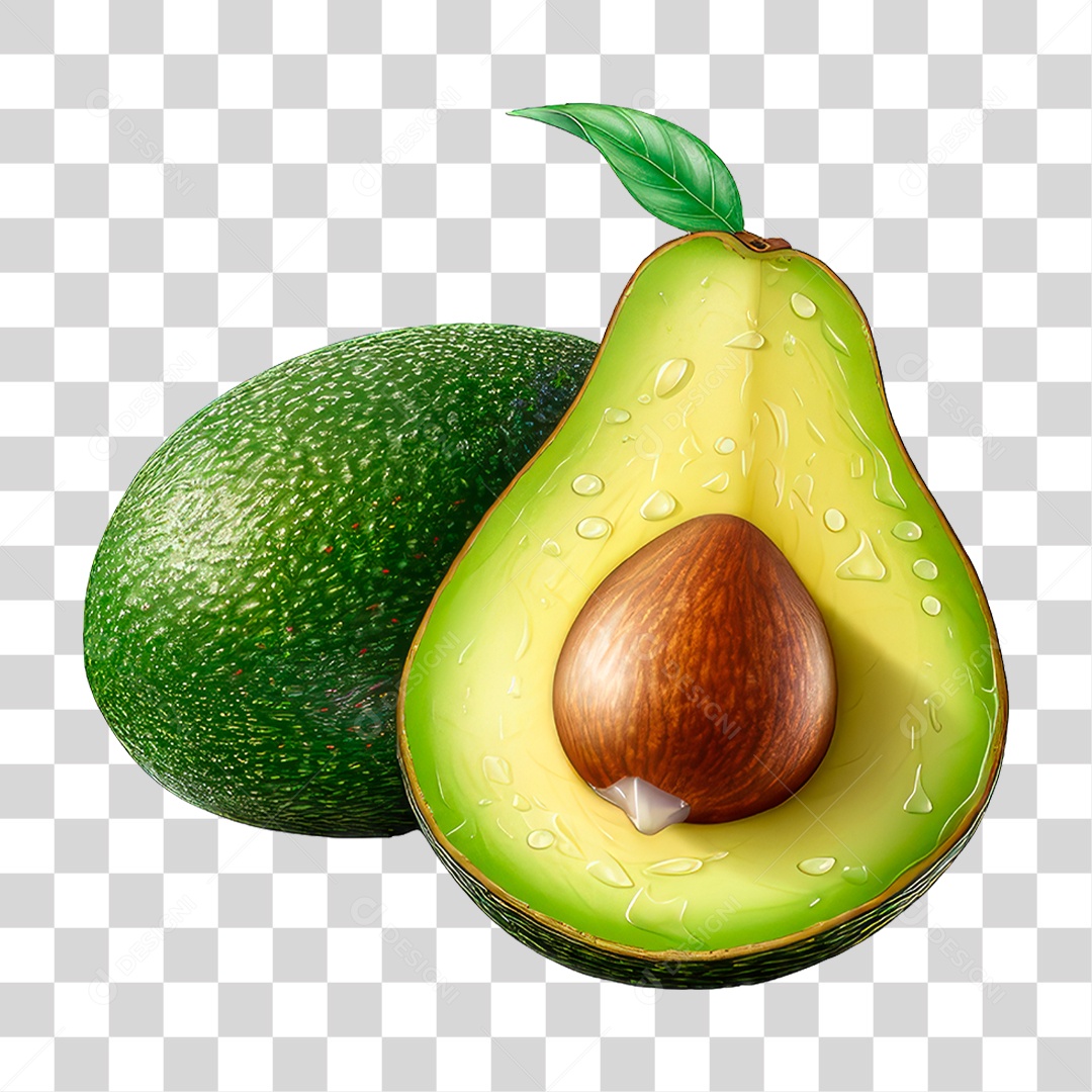 Abacates Fruta PNG Transparente