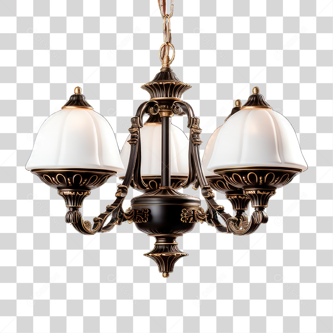 Luminárias Metálica PNG Transparente