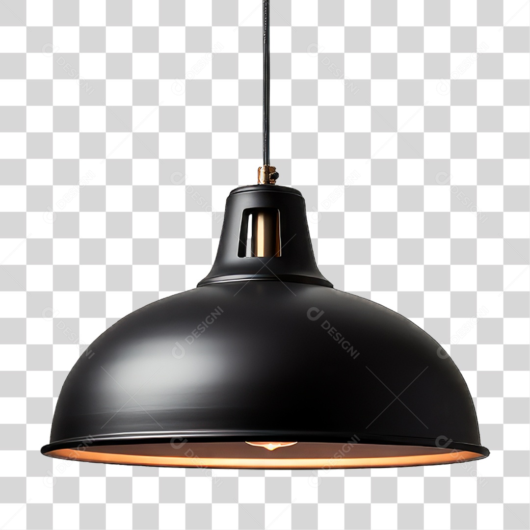 Luminárias Metálica PNG Transparente