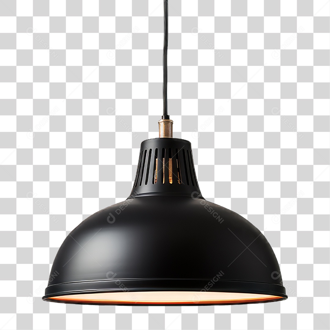 Luminárias Metálica PNG Transparente