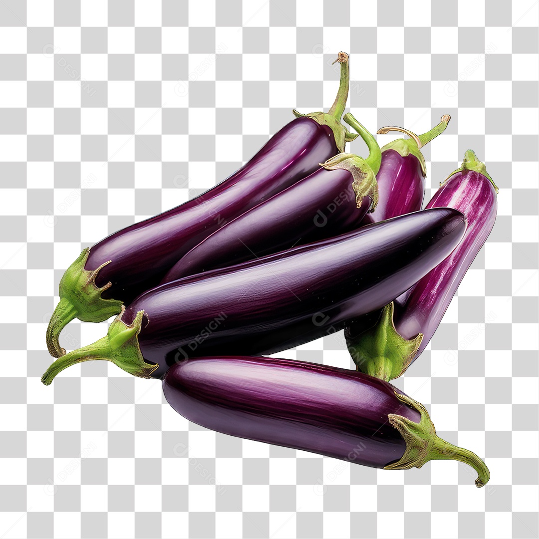 Berinjela Fruta PNG Transparente