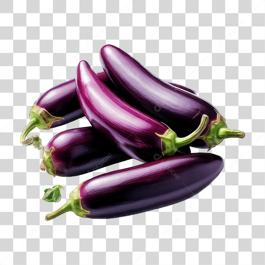 Berinjela Fruta PNG Transparente