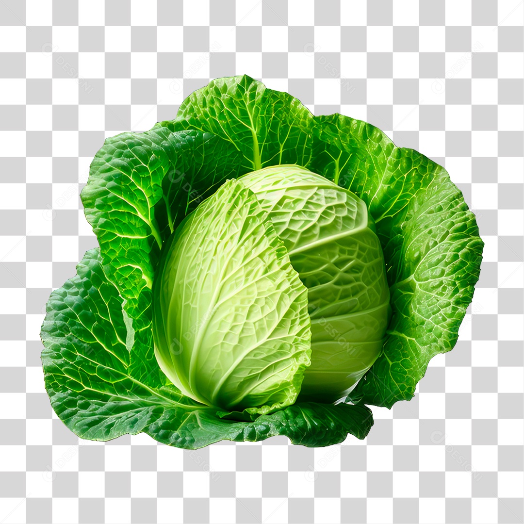 Repolho Verde PNG Transparente
