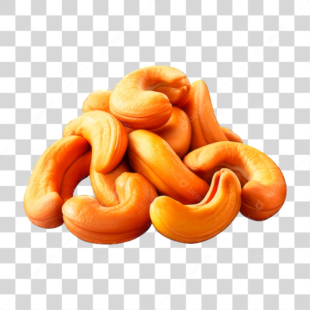 Castanha de Caju PNG Transparente