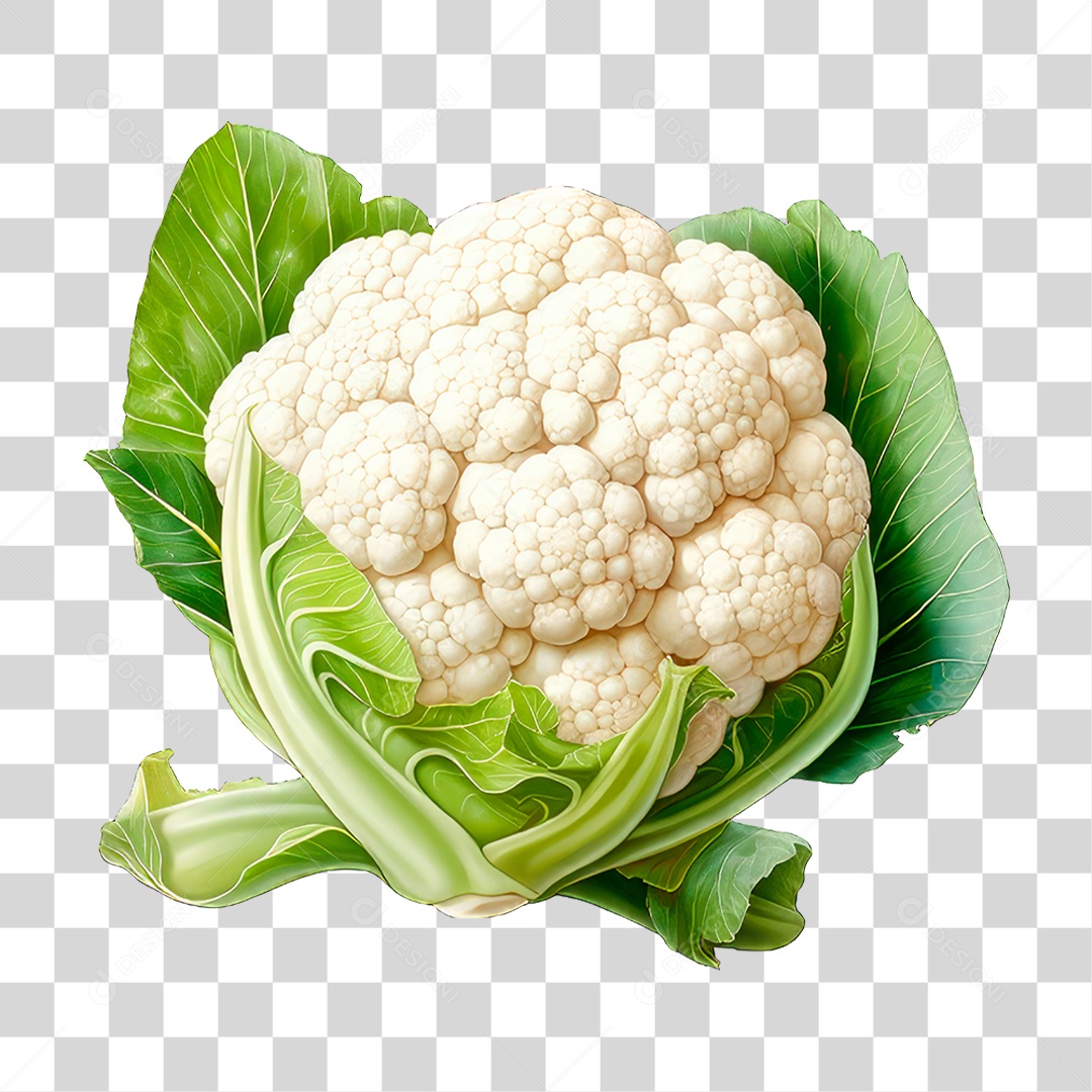 Couve Flor PNG Transparente