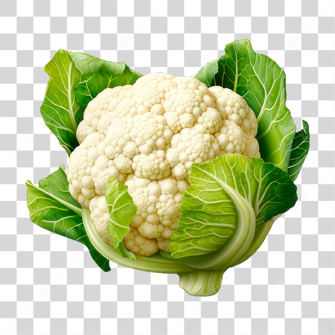 Couve Flor PNG Transparente