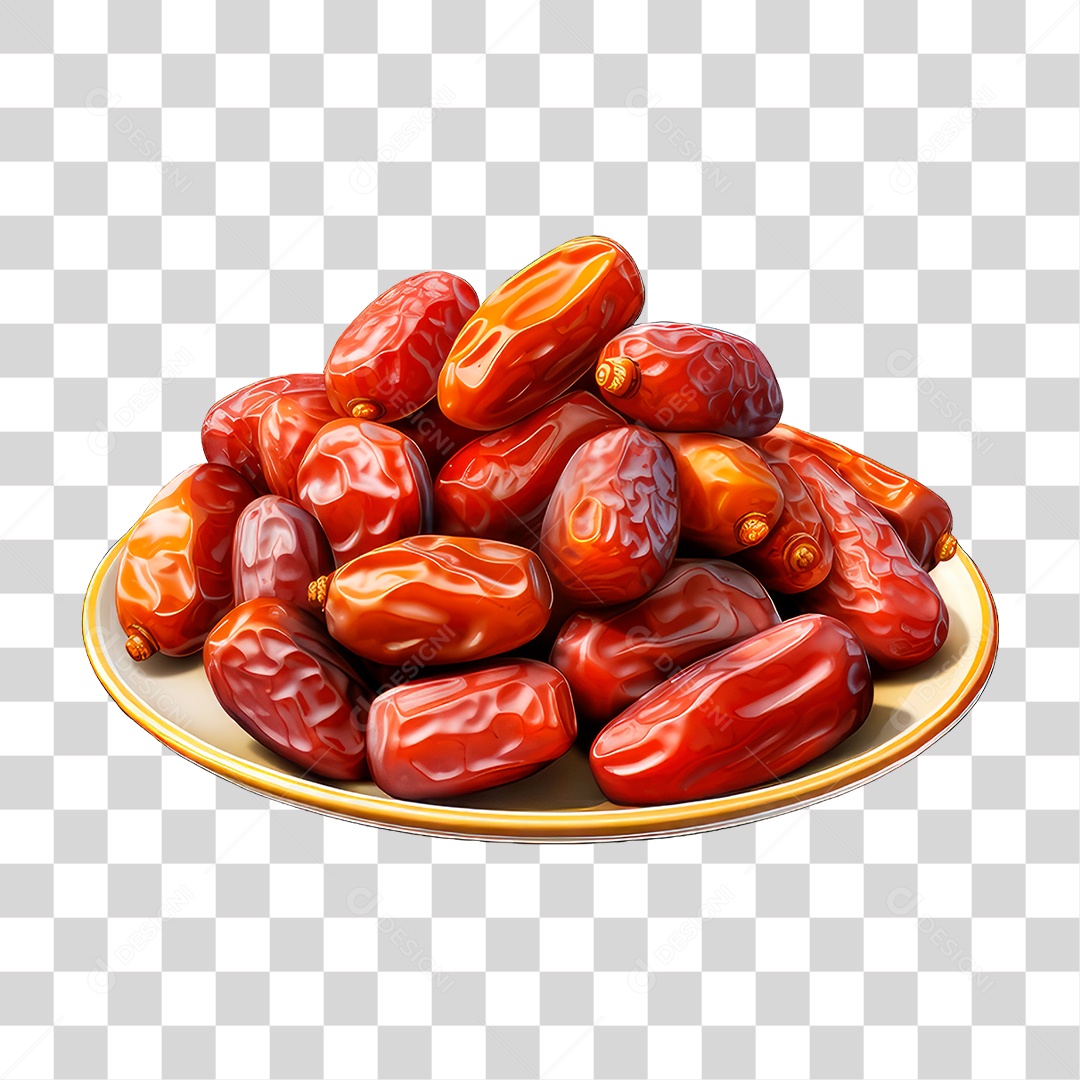 Prato Tâmaras PNG Transparente