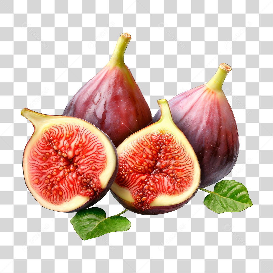 Figos Maduros PNG Transparente