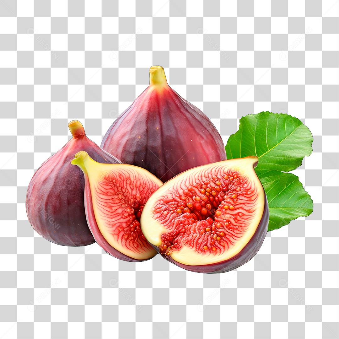 Figos Maduros PNG Transparente