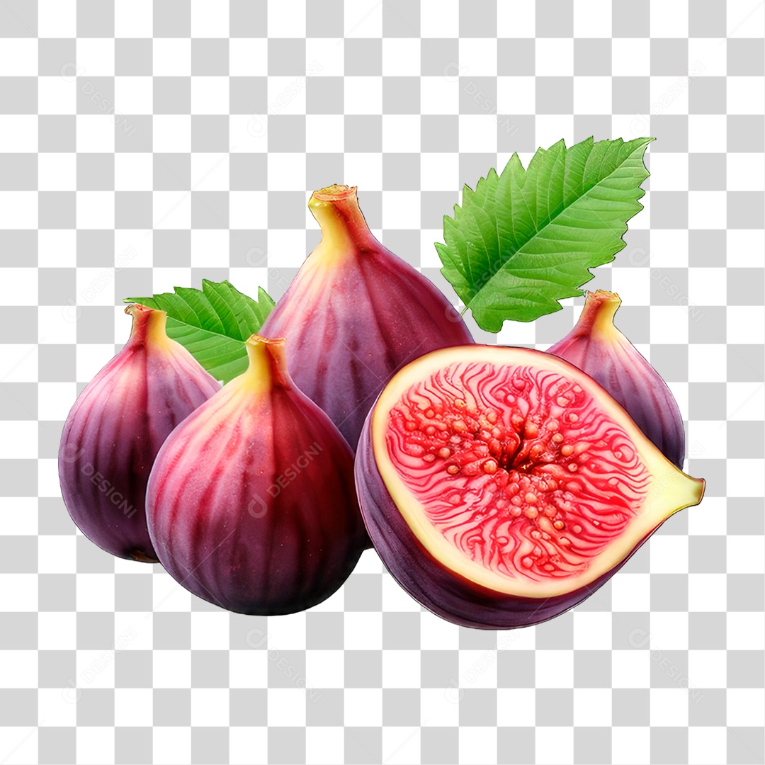 Figos Maduros PNG Transparente