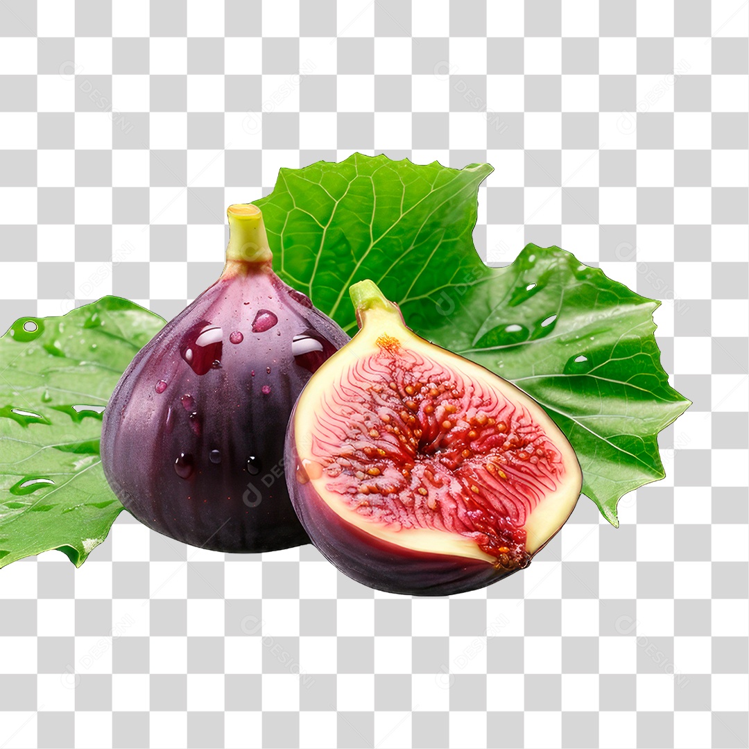 Figos Maduros PNG Transparente