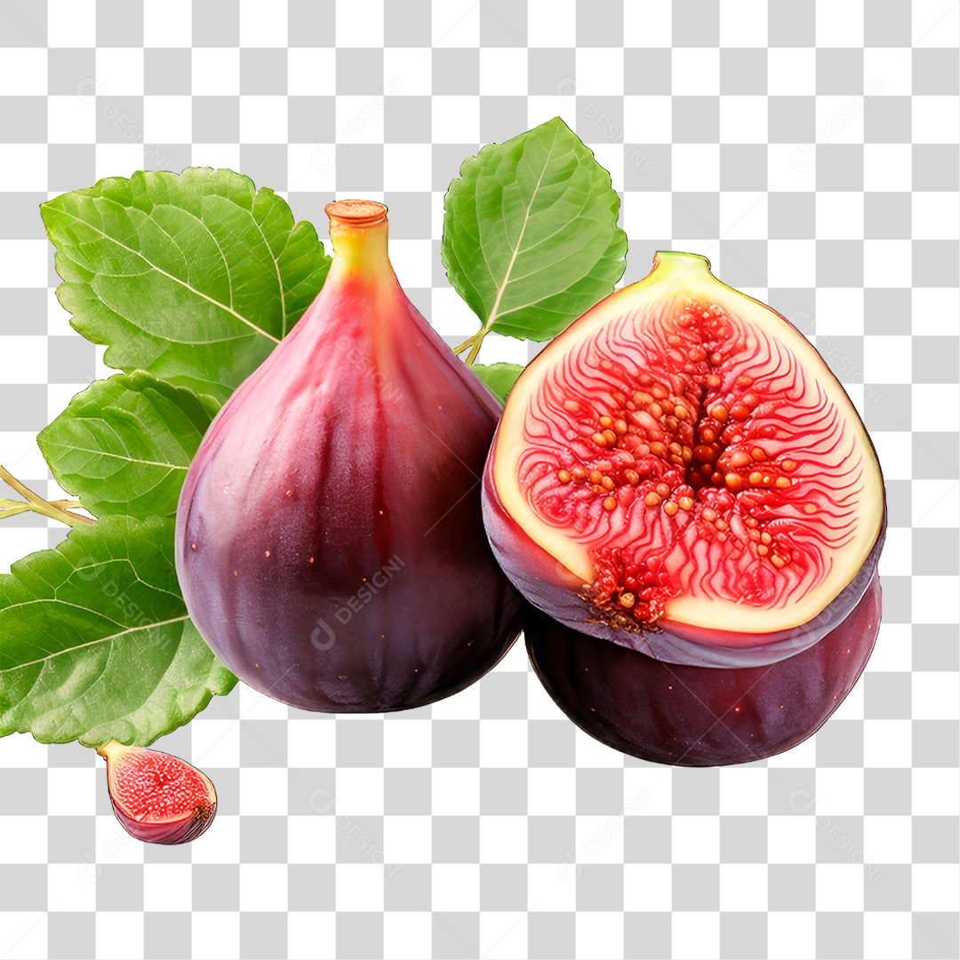 Figos Maduros PNG Transparente