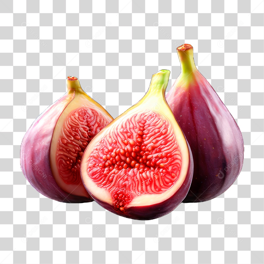 Figos Maduros PNG Transparente