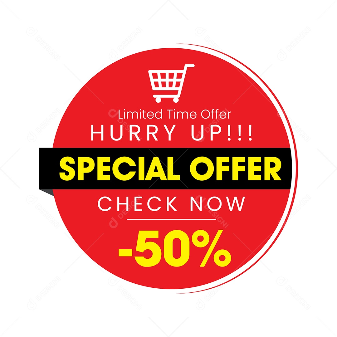 Etiqueta de Oferta Ilustração Vetor EPS