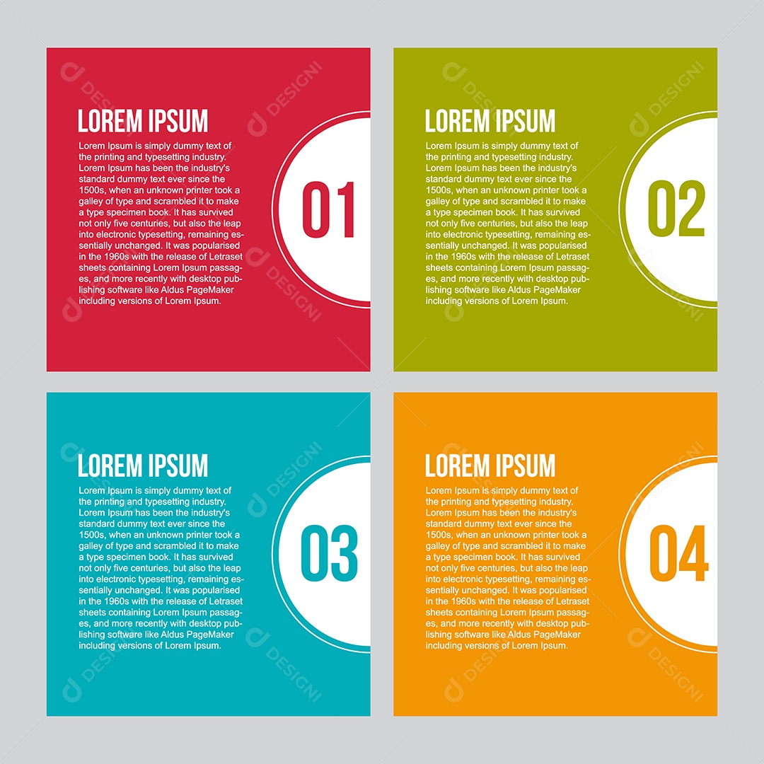 Infográfico de Negócios Ilustração Vetor EPS