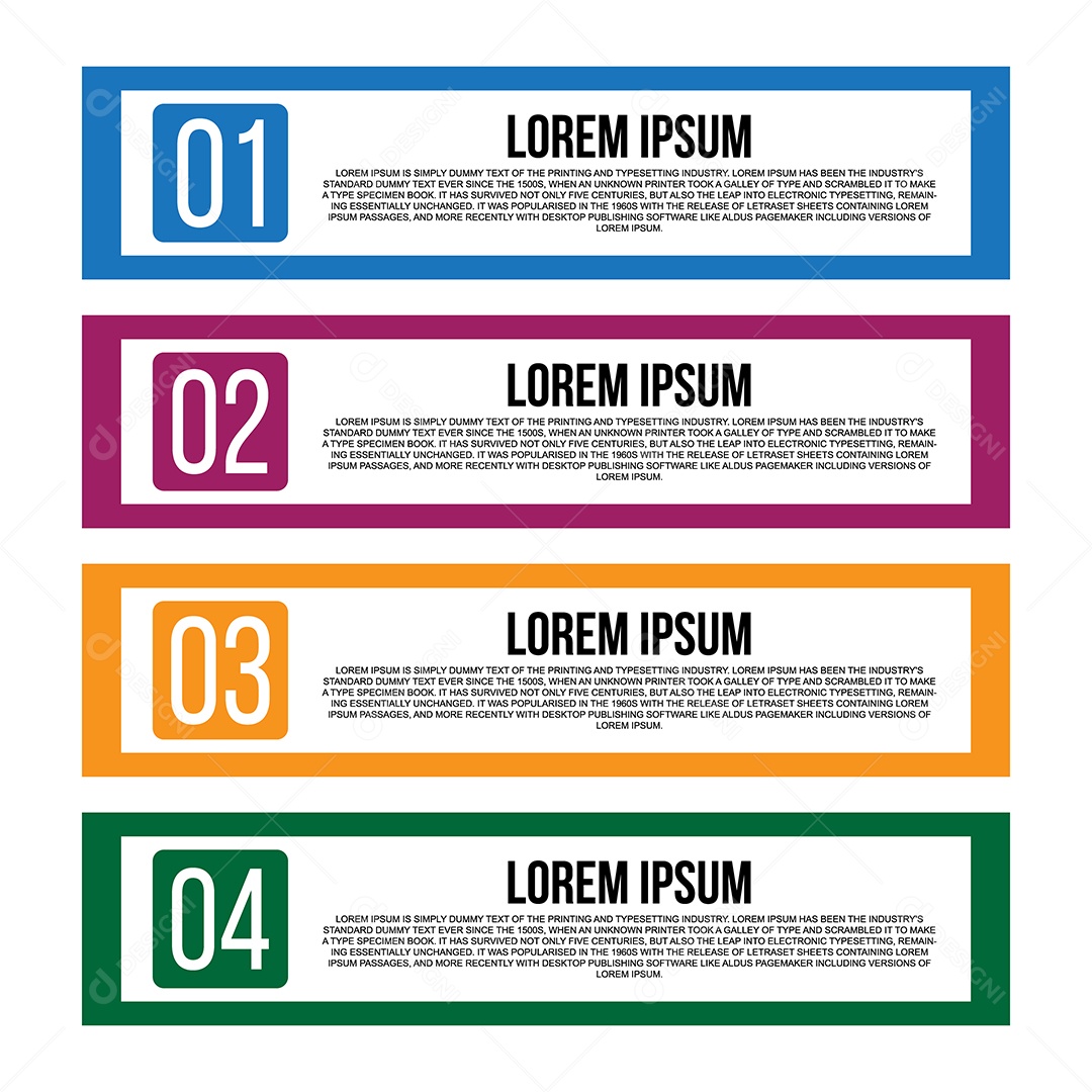 Infográfico de Negócios Ilustração Vetor EPS