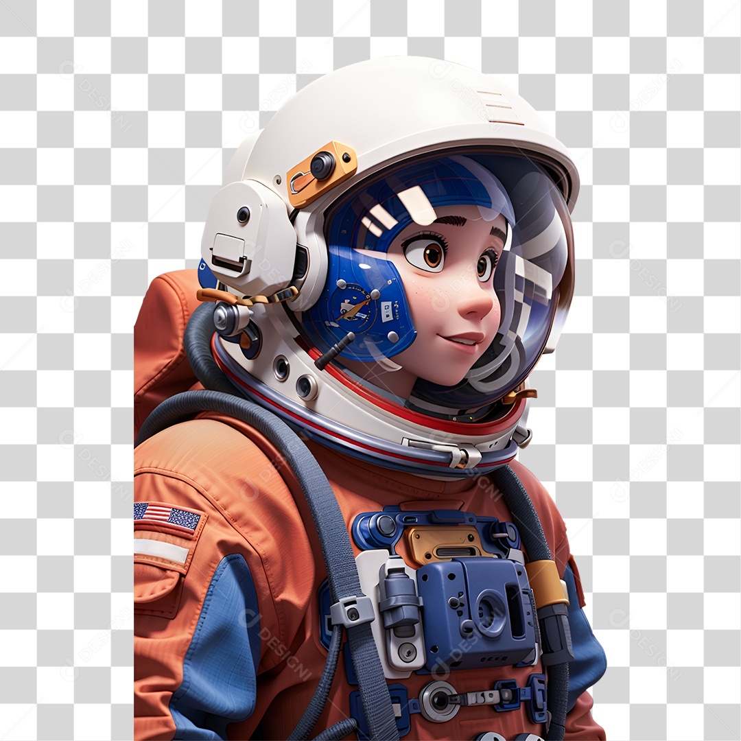 Astronauta PNG Transparente