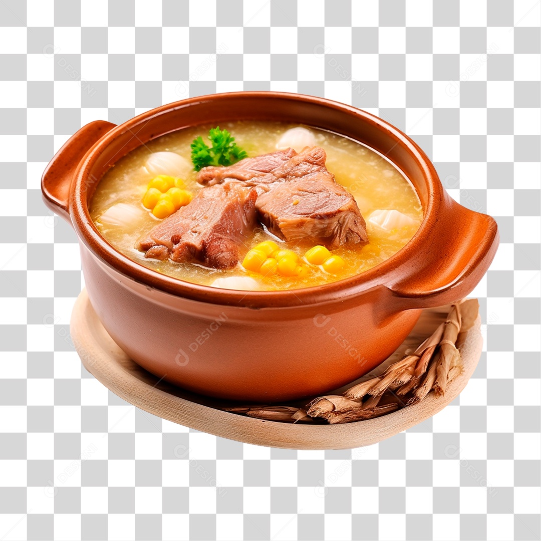 Sopa de Carne PNG Transparente